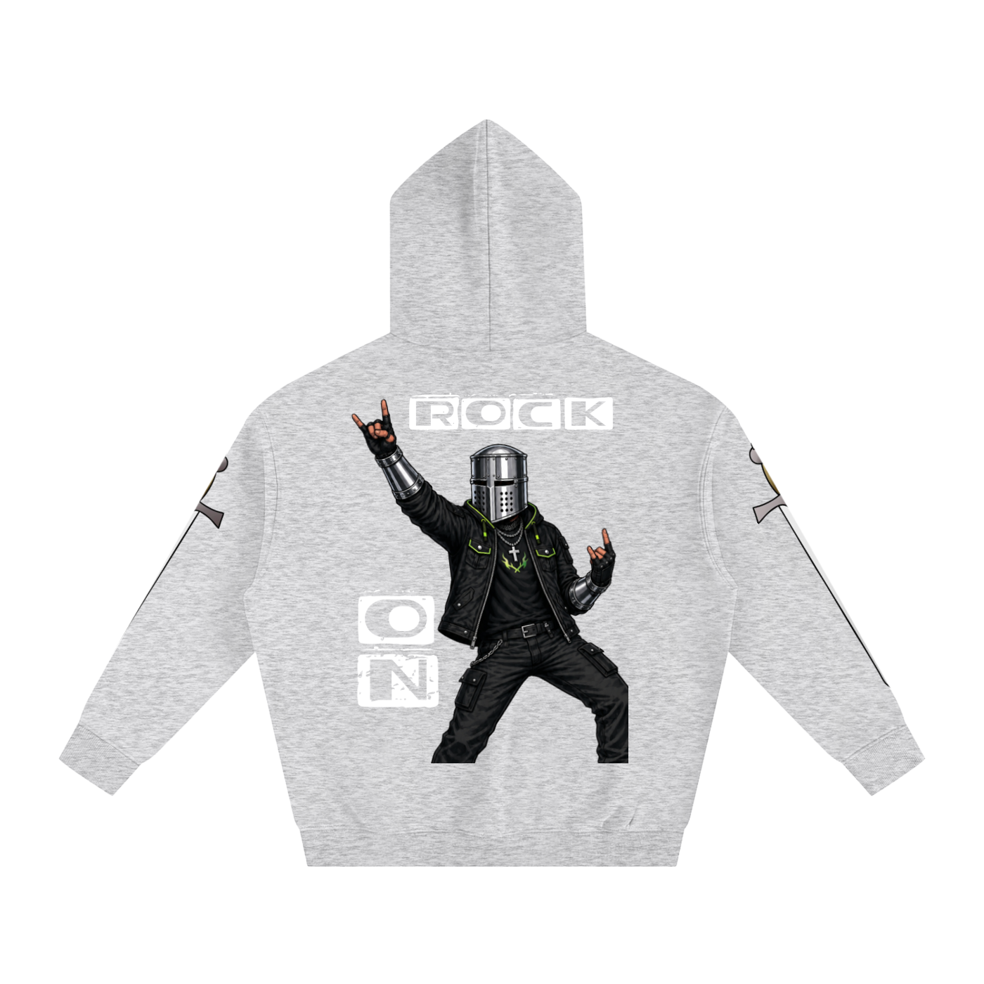 GLADLYATOR ROCK ON HOODIE