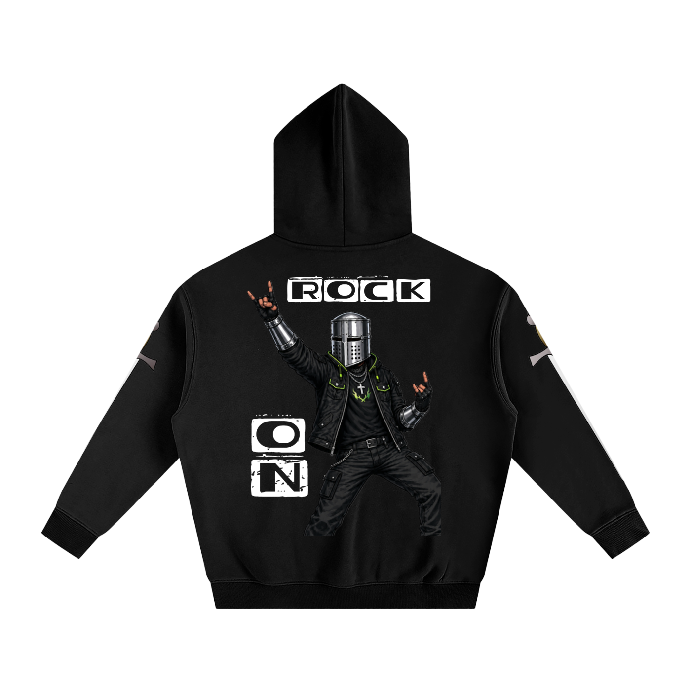 GLADLYATOR ROCK ON HOODIE