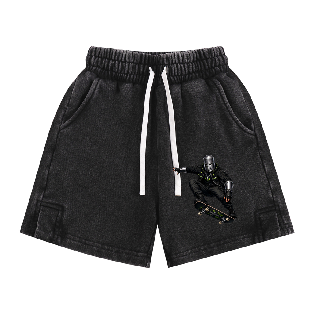 Kids Distressed GLADLYATOR Skate Shorts