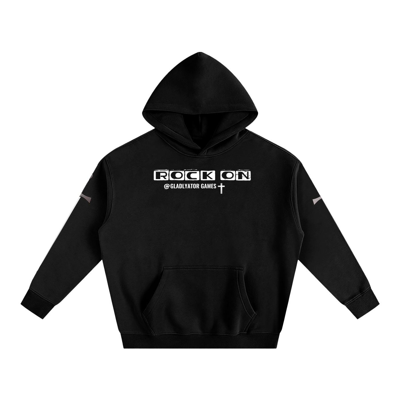 GLADLYATOR ROCK ON HOODIE
