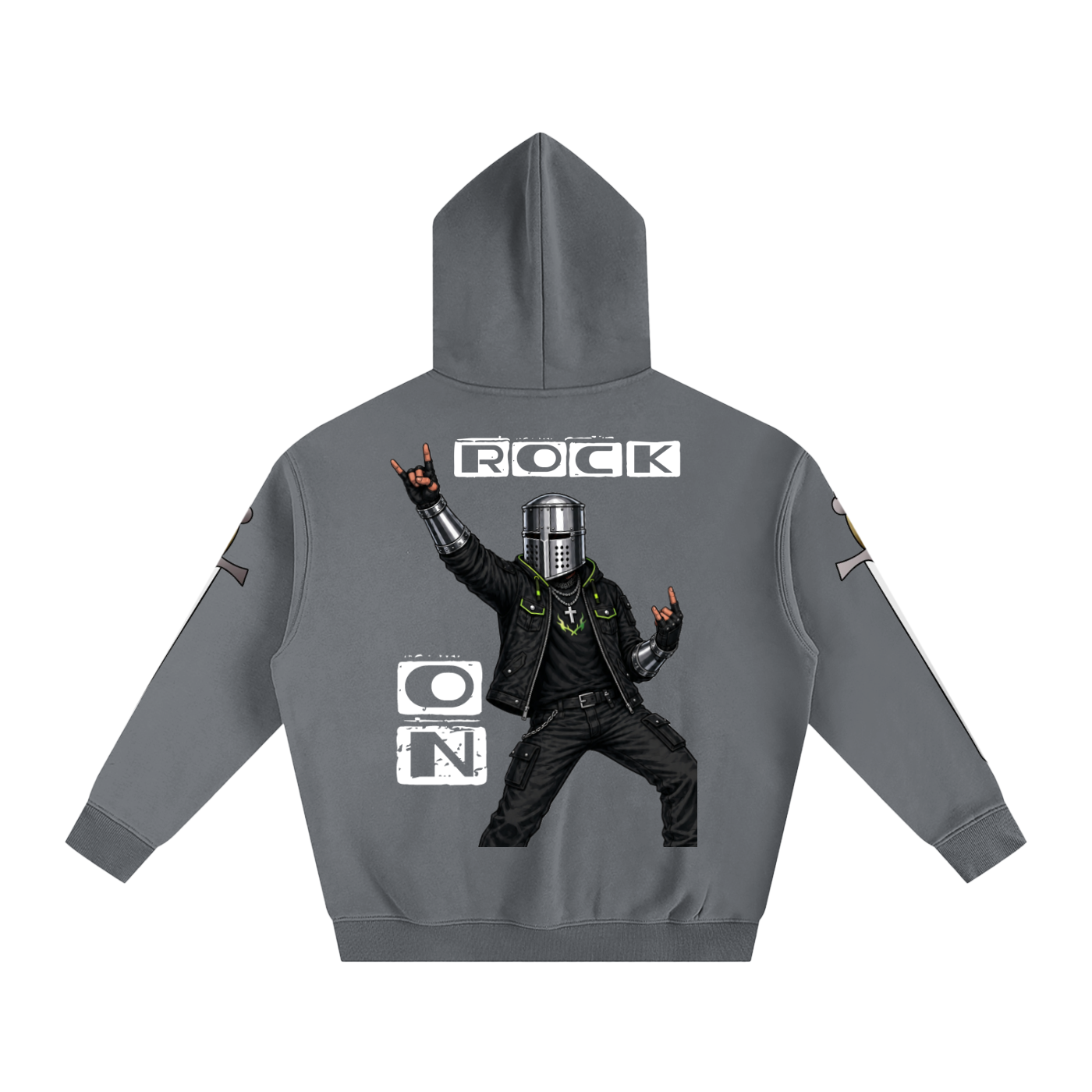 GLADLYATOR ROCK ON HOODIE